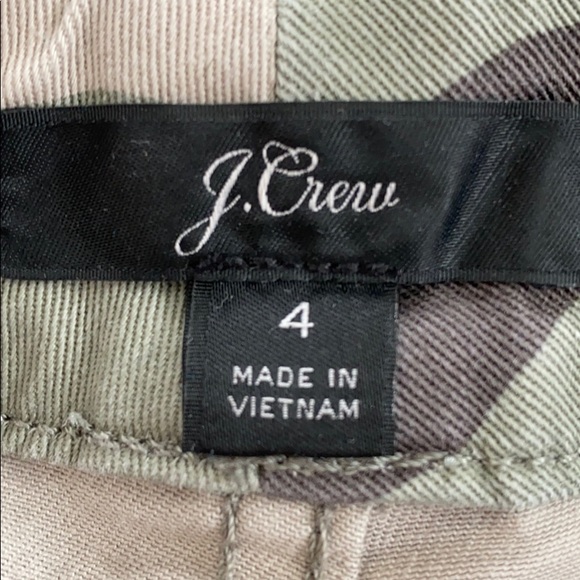 J Crew camo pants - Picture 2 of 3